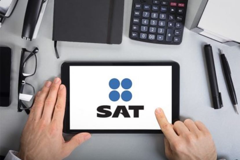 Consulta del portal del SAT desde una tableta